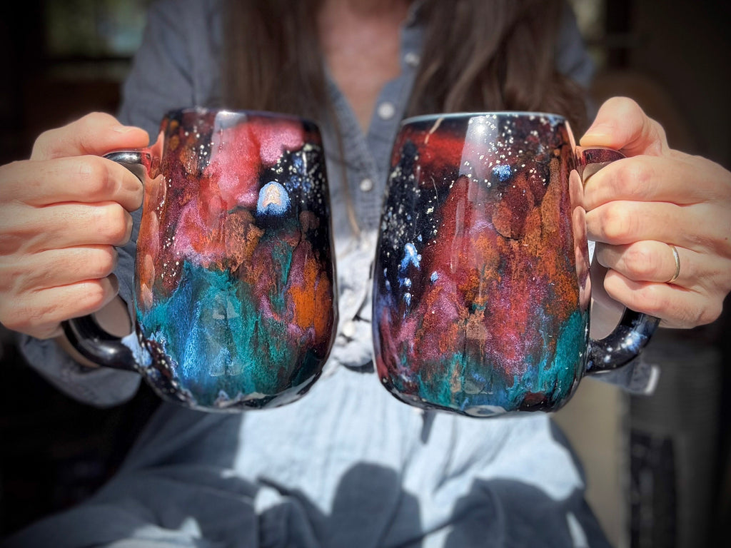 20-E Rainbow Stellar Mug, 20 oz. (This listing is for one mug)