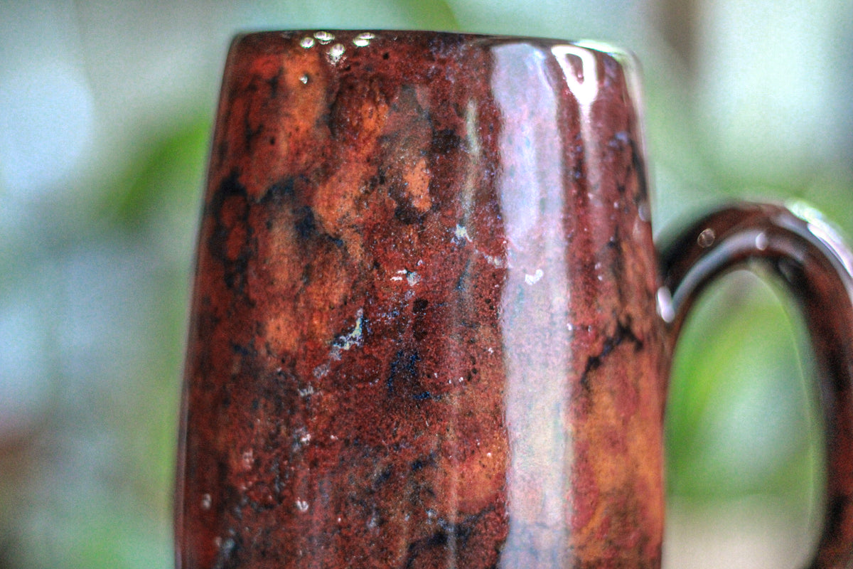 19-A Dragon's Blood Agate Mug, 26 oz.