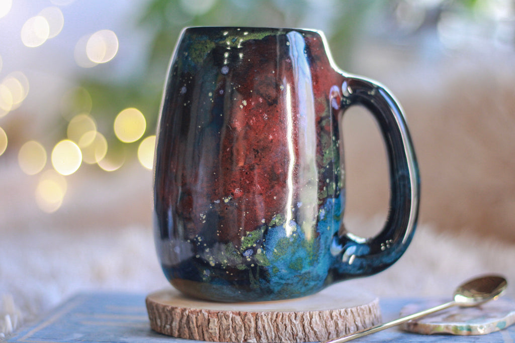 17-B Rainbow Stellar Mug, 21 oz.