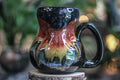 20-B Starry Night Divot Gourd Mug - TOP SHELF, 22 oz.