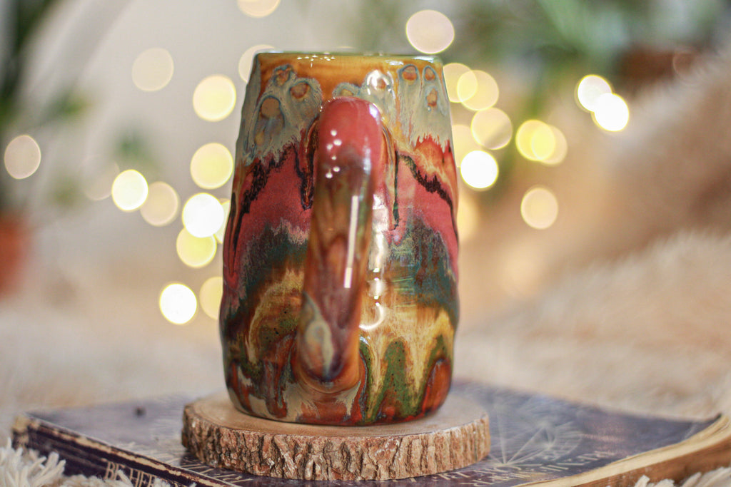 16-C Amber 'FLOW' Textured Mug - MISFIT, 17 oz. - 25% off