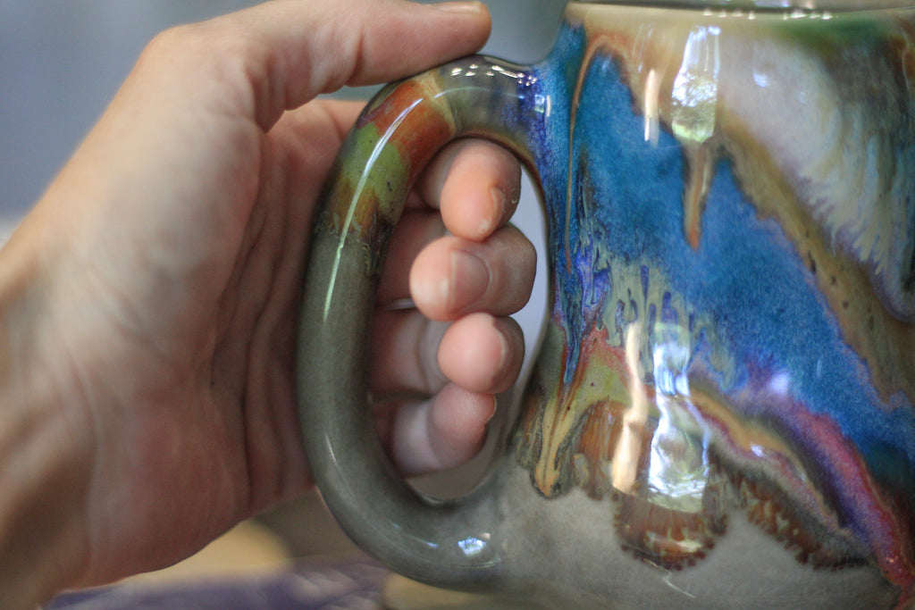 15-E Grotto EXPERIMENT Gourd Mug, 14 oz.