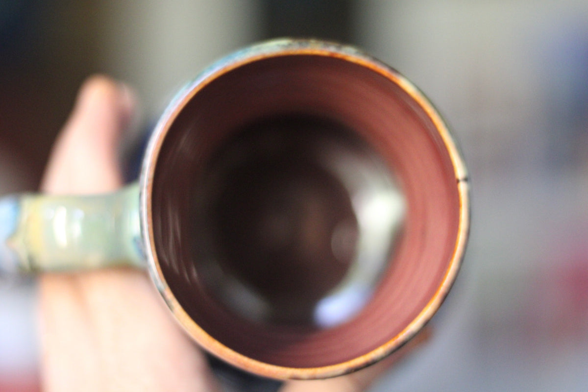12-E Blue 'FLOW' EXPERIMENT Mug, 17 oz.