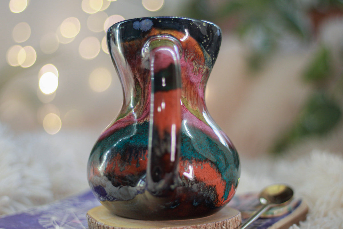 18-B Starry Night Gourd Mug, 22 oz