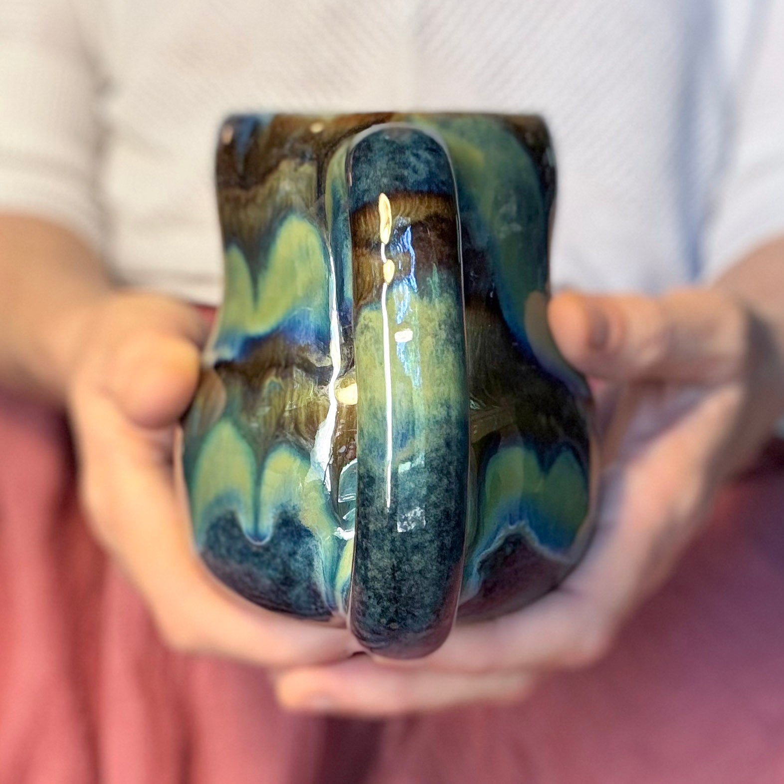 20-D Green Grotto PROTOTYPE Mid Mod Mug, 18 oz.