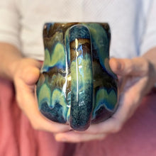 Load image into Gallery viewer, 20-D Green Grotto PROTOTYPE Mid Mod Mug, 18 oz.