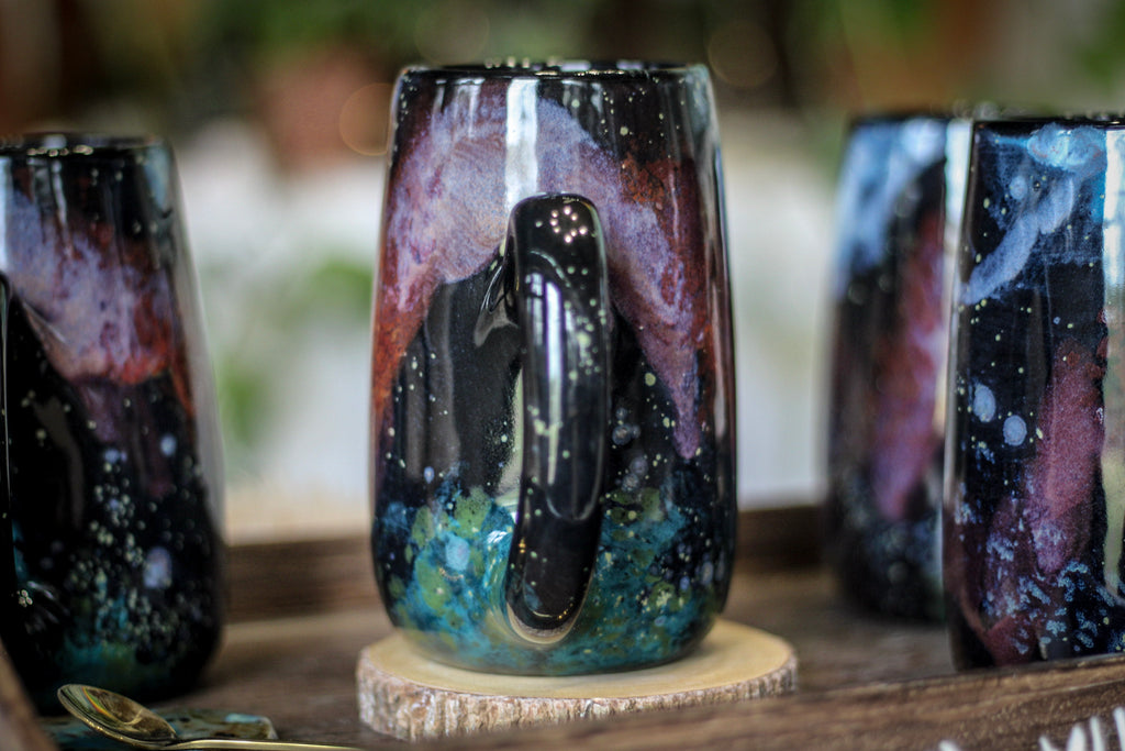 18-B Rainbow Stellar Mug, 23 oz. (This listing is for one mug)