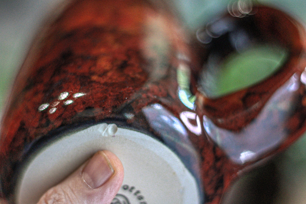 19-A Dragon's Blood Agate Mug, 26 oz.