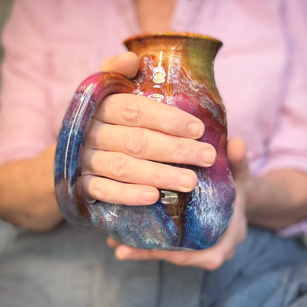 18-B Earthy Rainbow Cuddle Mug - MINOR MISFIT, 24 oz. - 15% off