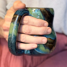 Load image into Gallery viewer, 20-D Green Grotto PROTOTYPE Mid Mod Mug, 18 oz.