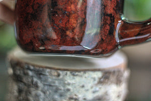 19-A Dragon's Blood Agate Mug, 26 oz.
