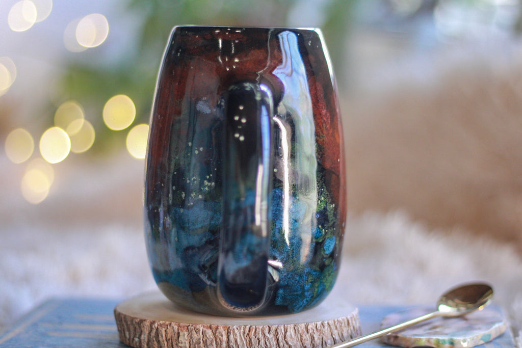 17-B Rainbow Stellar Mug, 21 oz.