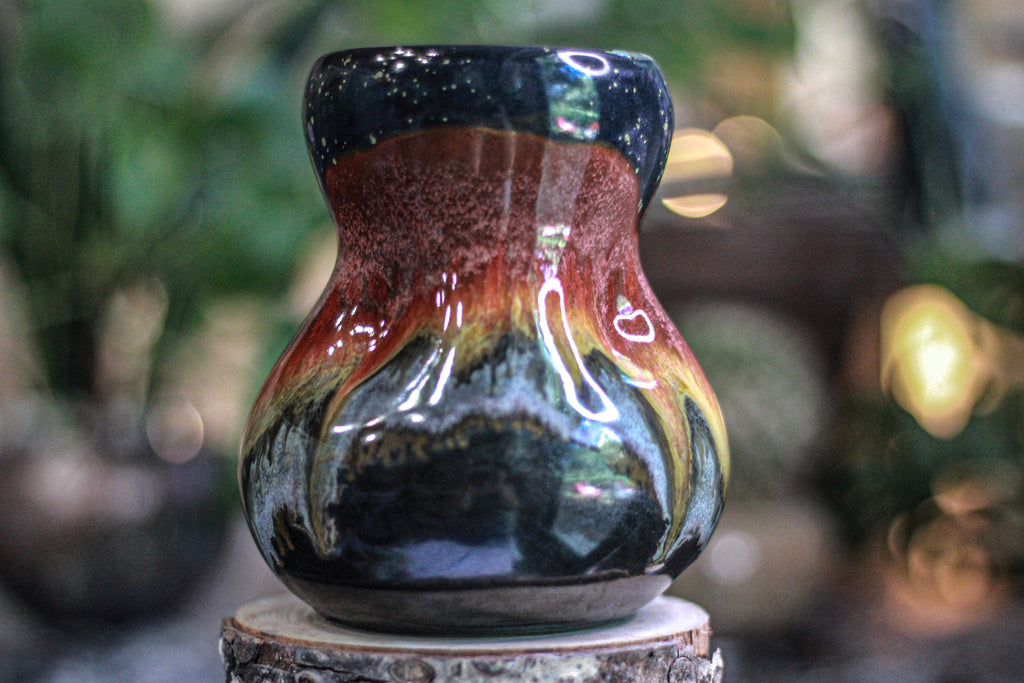 20-B Starry Night Divot Gourd Mug - TOP SHELF, 22 oz.