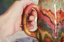 Load image into Gallery viewer, 16-C Amber 'FLOW' Textured Mug - MISFIT, 17 oz. - 25% off