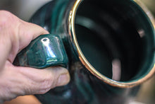 Load image into Gallery viewer, 17-B Malachite PROTOTYPE Squat Mug - ODDBALL MISFIT, 19 oz. - 25% off