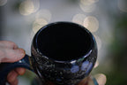 37-B Starry Night Variation Acorn Gourd Mug, 22 oz.