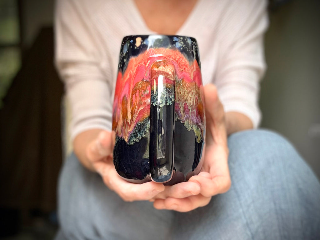 21-B Molten Strata Mug, 23 oz.
