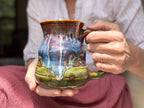 21-E New Wave Textured Curvy Mug, 24 oz.