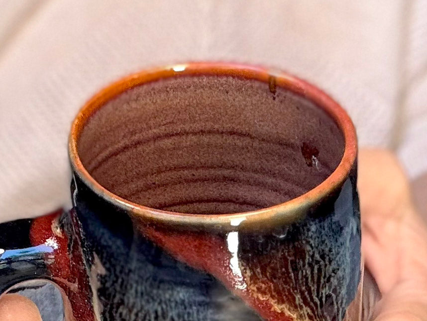 20-D Scarlet Grotto Textured Stein Mug, 21 oz.