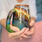 02-A New Earth Mug, 25 oz.
