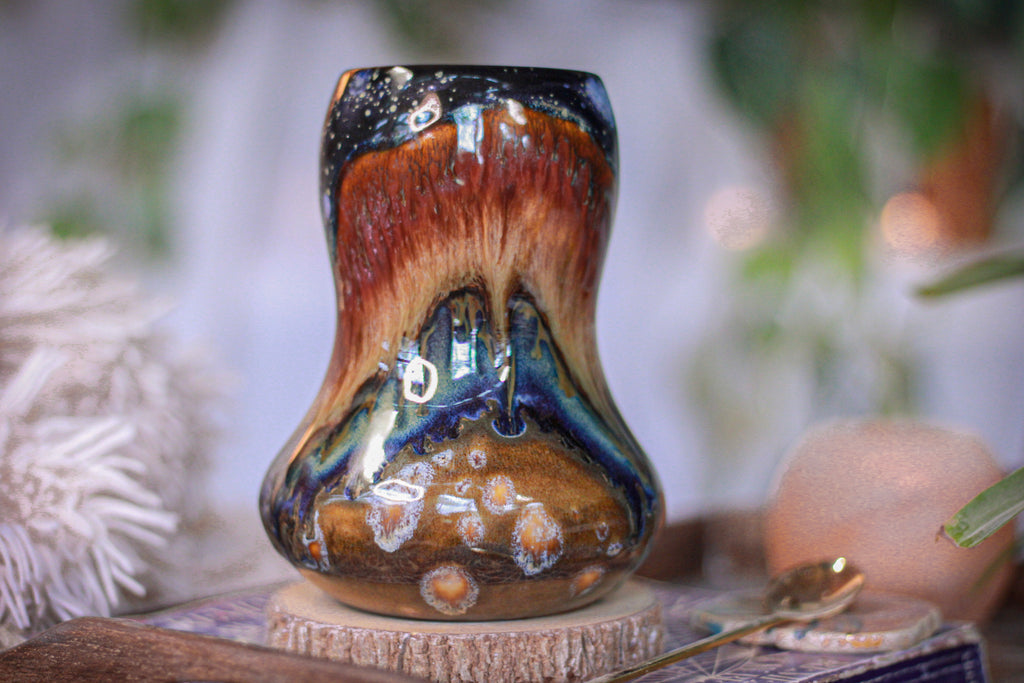 03-B Starry Night Gourd Mug - TOP SHELF, 21 oz.