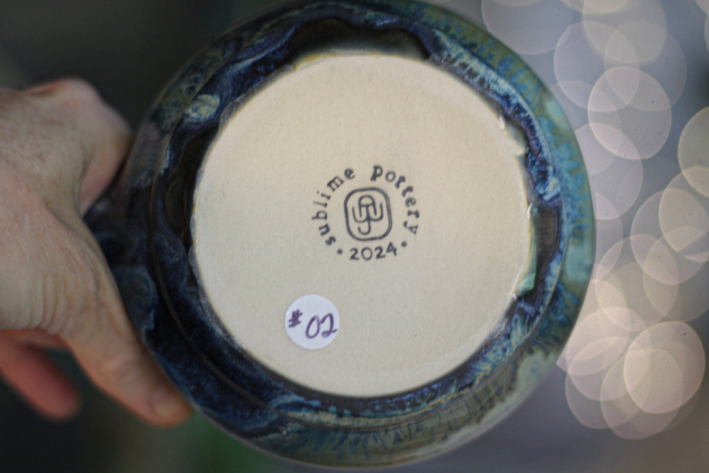 02-B Soft Earth Series Acorn Gourd Mug, 27 oz.