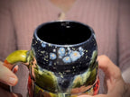 02-B Starry Night Swirly Mug - TOP SHELF, 25 oz.