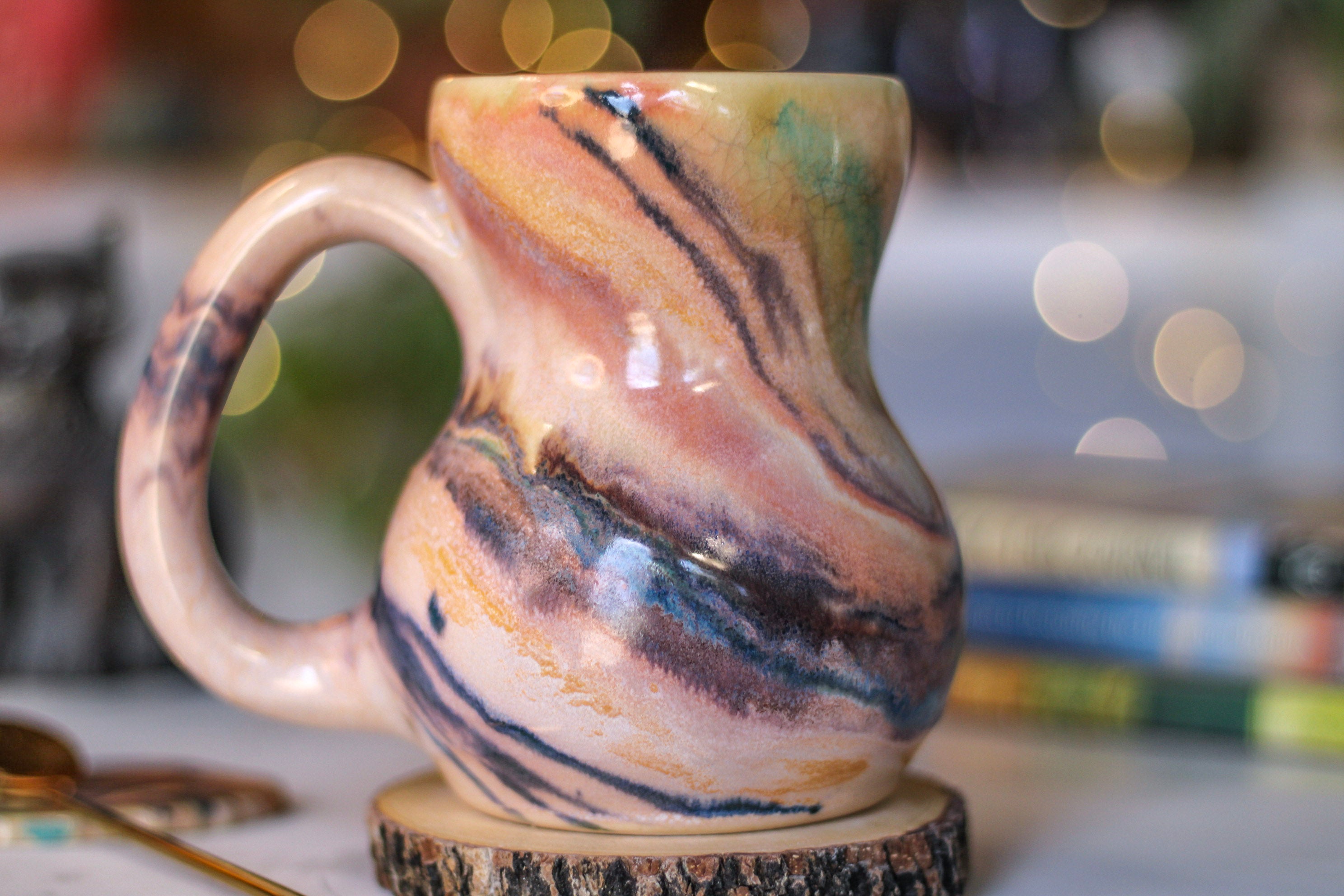 03-B PROTOTYPE Acorn Gourd Mug, 20 oz.