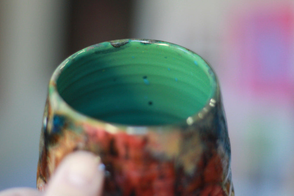 02-C Whimsy Textured Mug - TOP SHELF, 21 oz.
