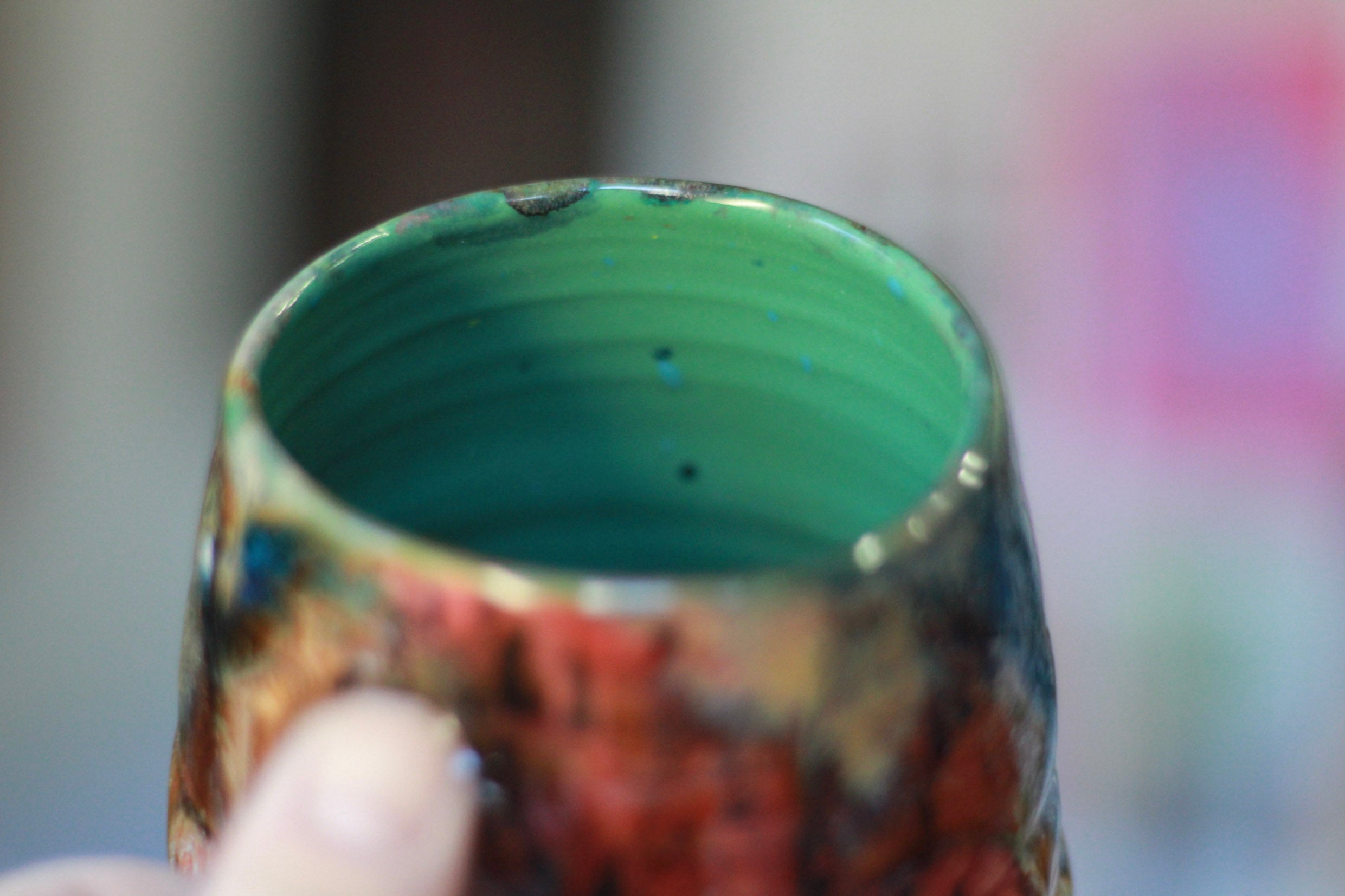 02-C Whimsy Textured Mug - TOP SHELF, 21 oz.