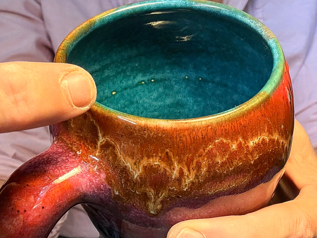 02-D EXPERIMENT Curvy Mug, 17 oz.