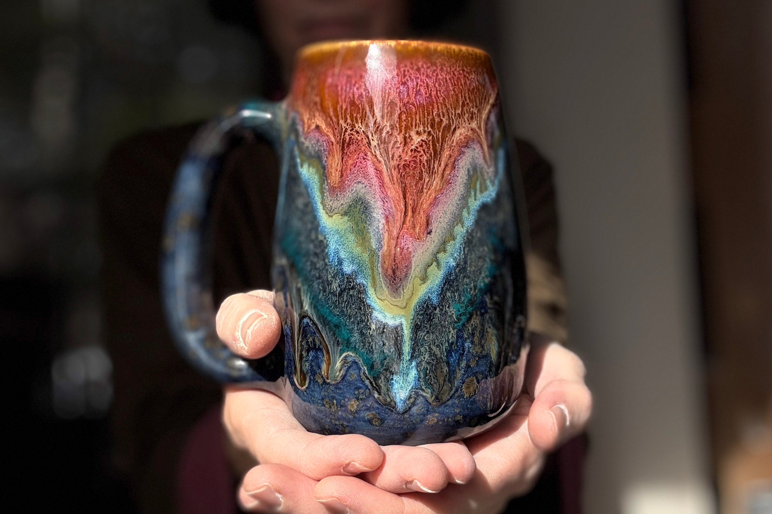 02-C Magenta Haze Mug, 21 oz.
