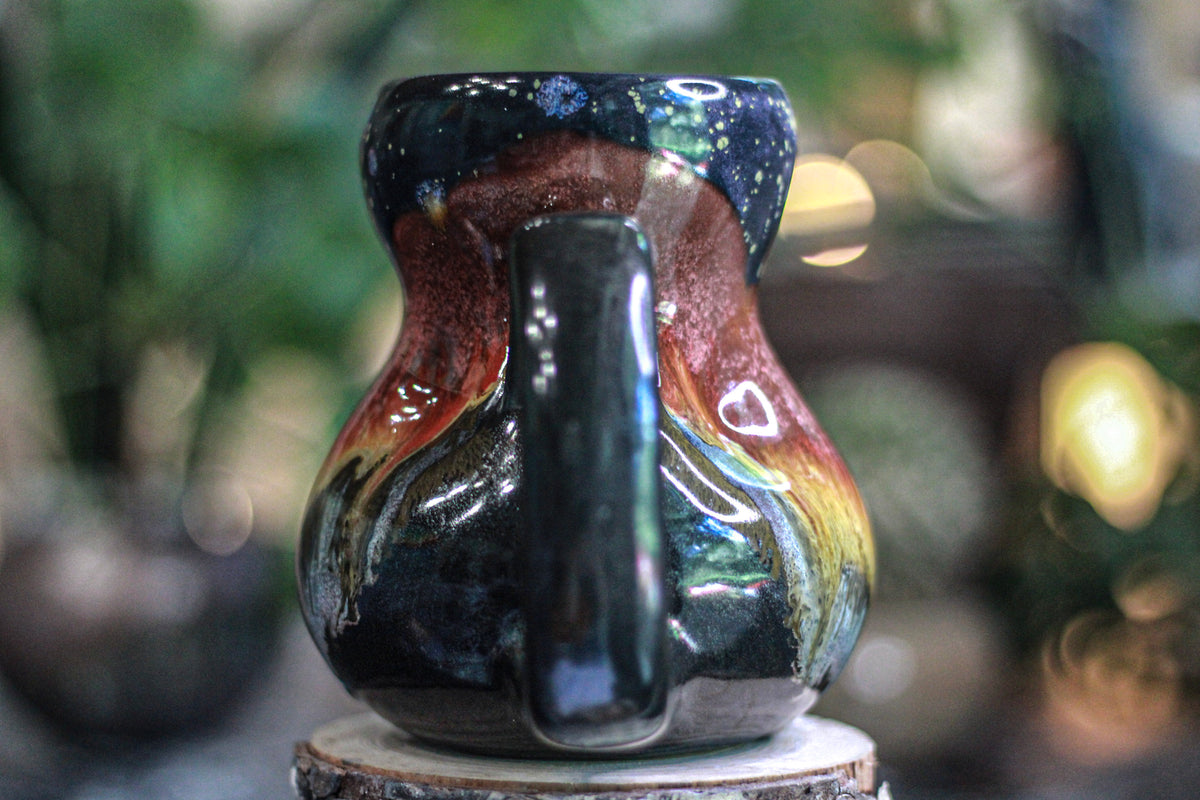 20-B Starry Night Divot Gourd Mug - TOP SHELF, 22 oz.