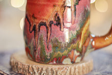 Load image into Gallery viewer, 16-C Amber 'FLOW' Textured Mug - MISFIT, 17 oz. - 25% off