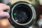 17-B Malachite PROTOTYPE Squat Mug - ODDBALL MISFIT, 19 oz. - 25% off