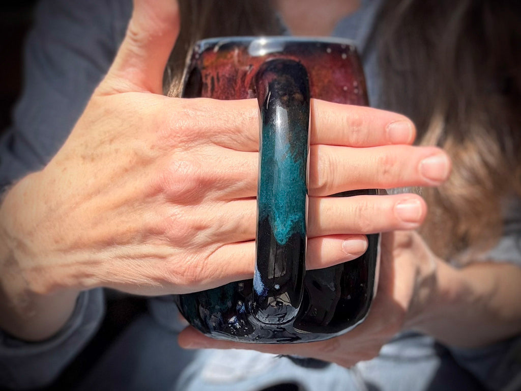 20-E Rainbow Stellar Mug, 20 oz. (This listing is for one mug)