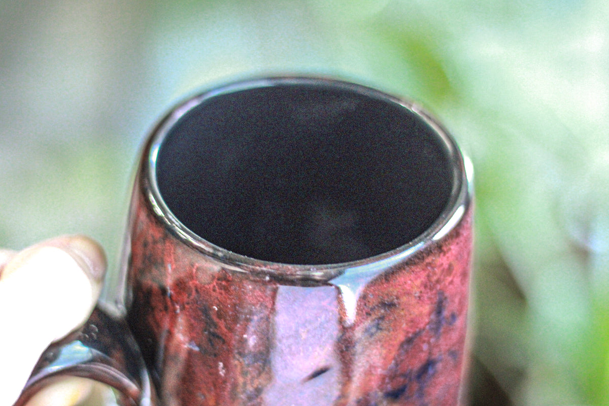 19-A Dragon's Blood Agate Mug, 26 oz.