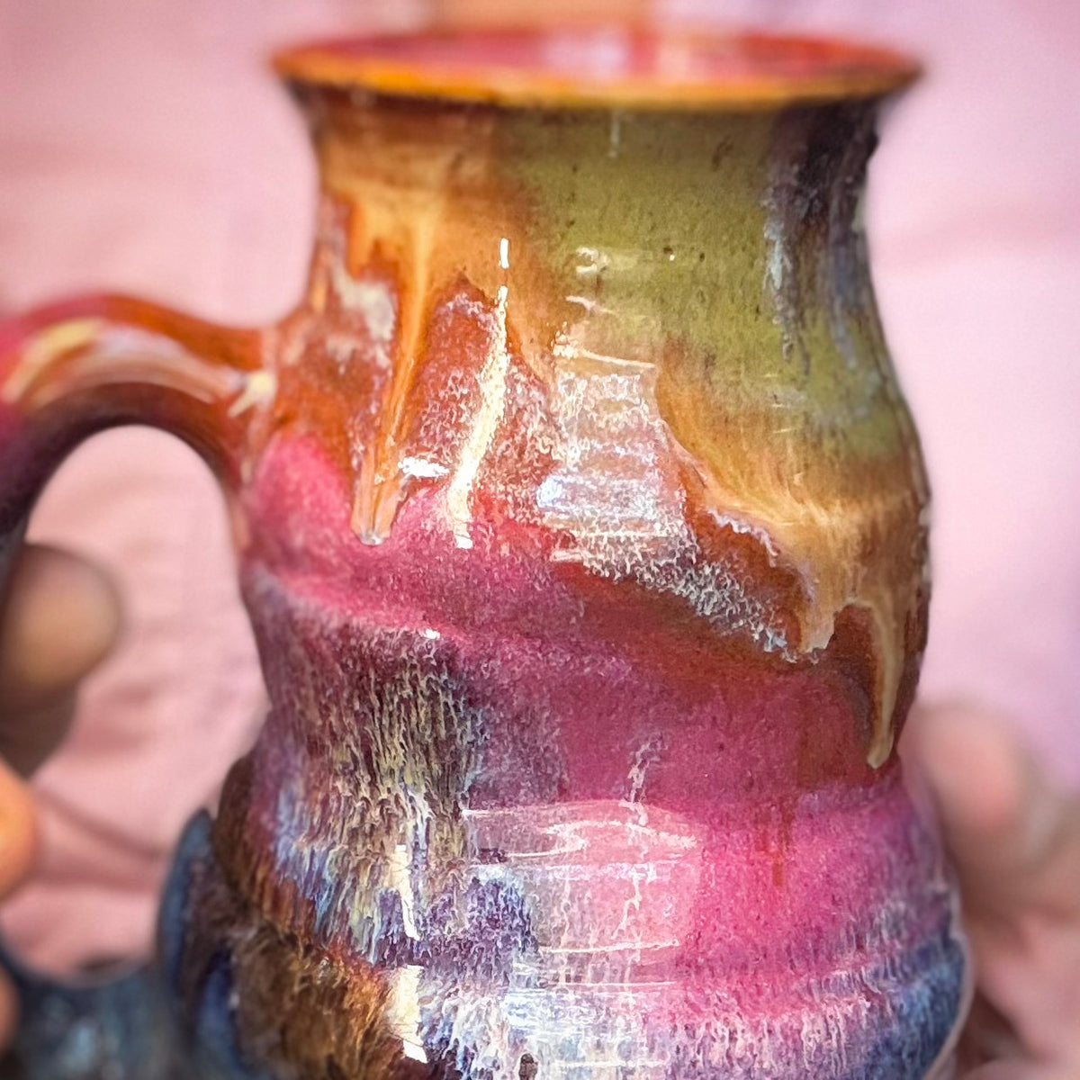 18-B Earthy Rainbow Cuddle Mug - MINOR MISFIT, 24 oz. - 15% off