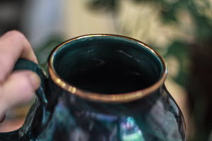 17-B Malachite PROTOTYPE Squat Mug - ODDBALL MISFIT, 19 oz. - 25% off