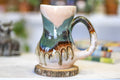 19-B Hidden Valley Variation Acorn Gourd Mug, 22 oz.