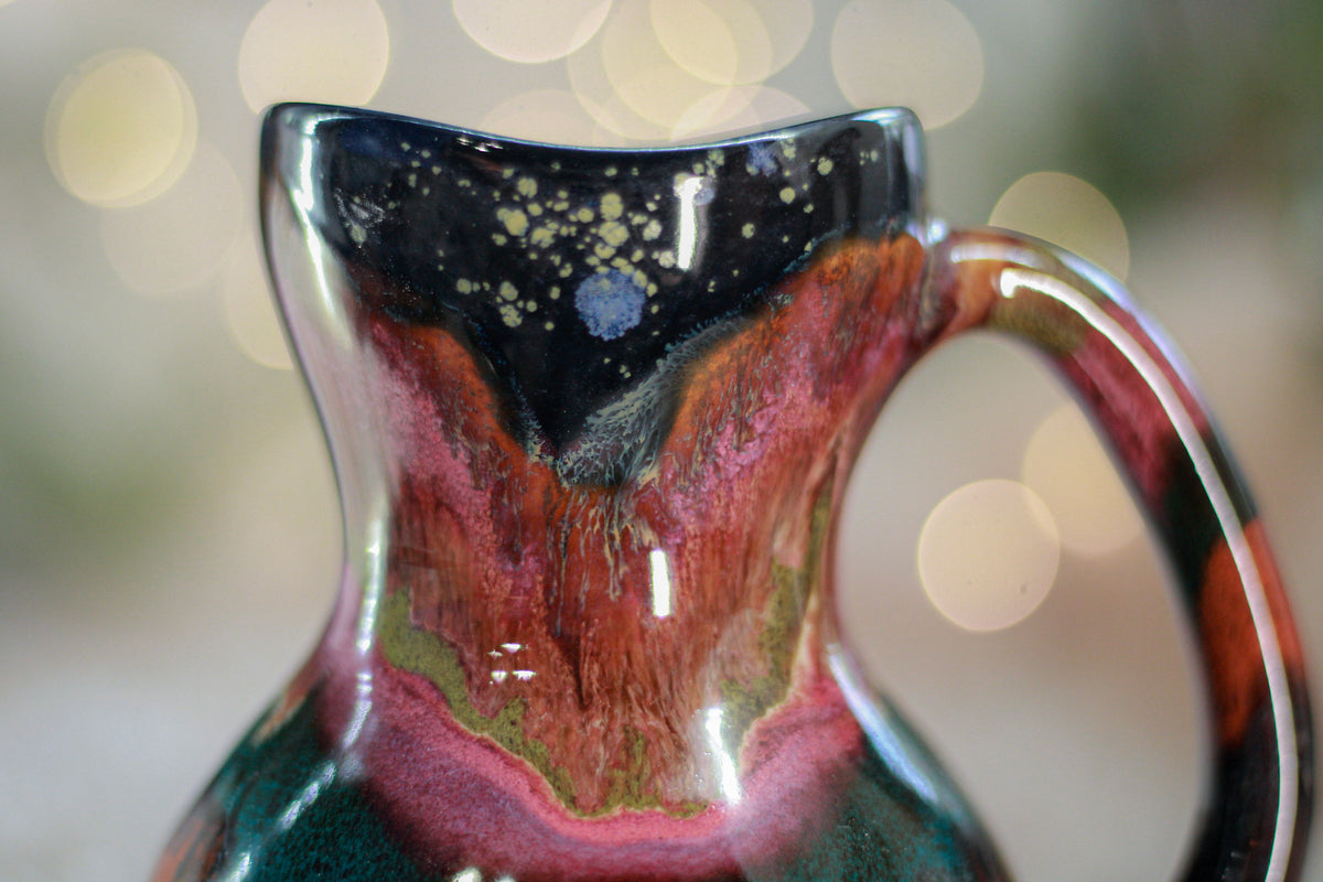 18-B Starry Night Gourd Mug, 22 oz