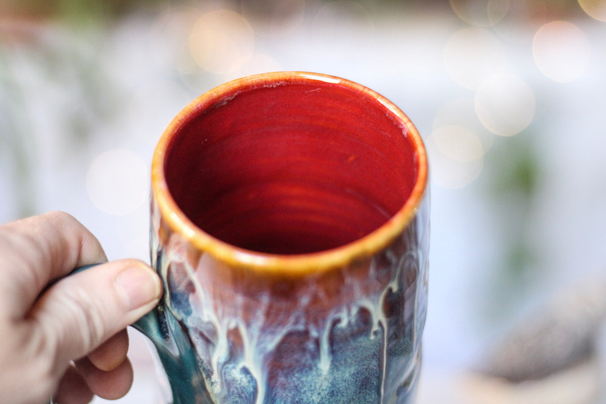 18-D New Wave Textured Acorn Stein, 18 oz.