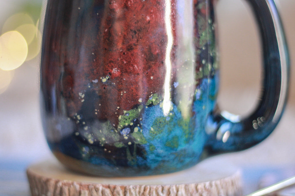 17-B Rainbow Stellar Mug, 21 oz.