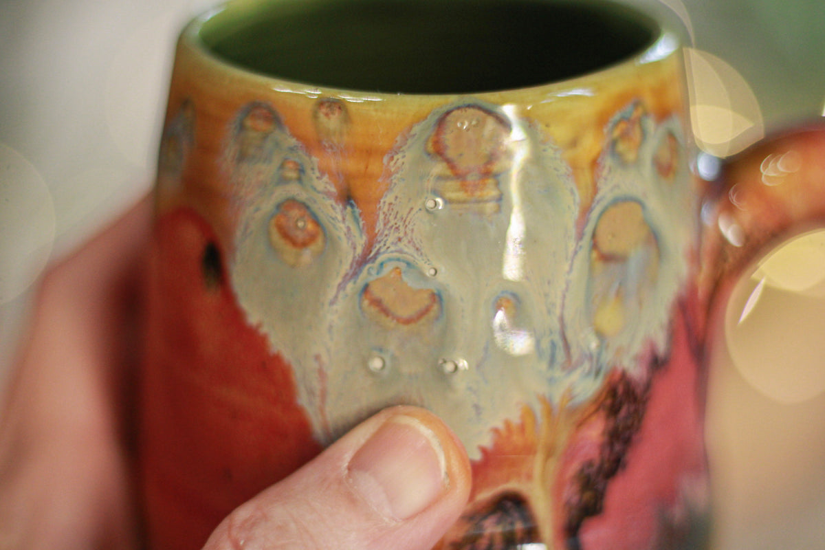 16-C Amber 'FLOW' Textured Mug - MISFIT, 17 oz. - 25% off