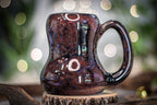 21-C Dragon's Blood Agate Gourd Mug - MINOR MISFIT, 15 oz. - 10% off