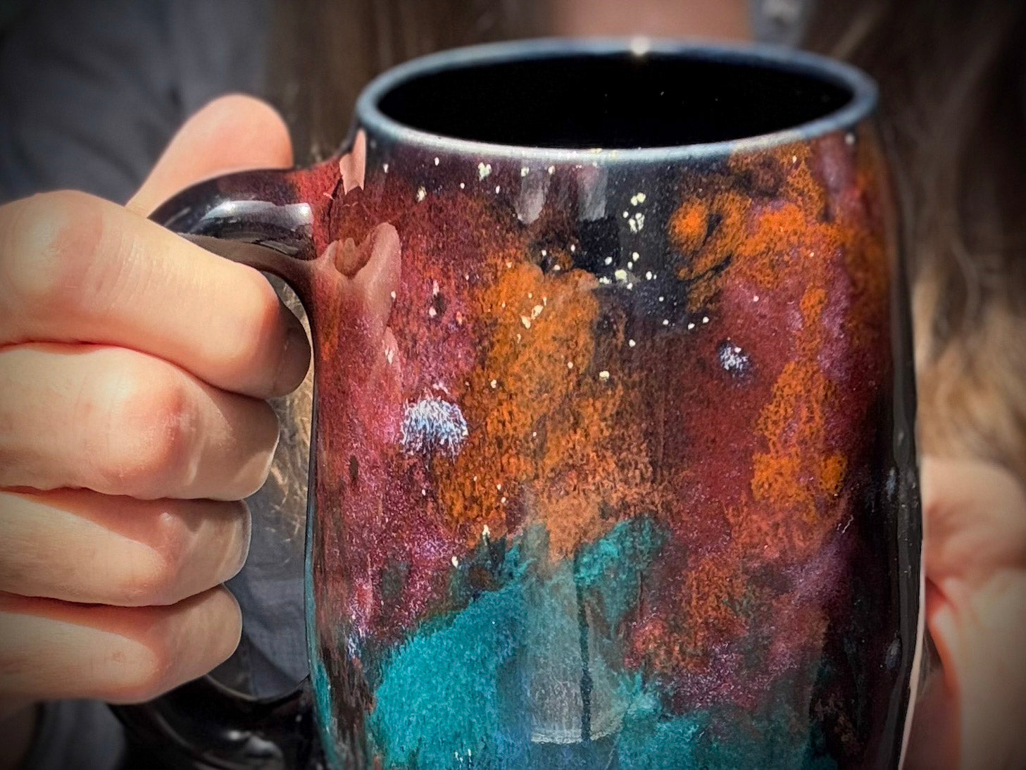 20-E Rainbow Stellar Mug, 20 oz. (This listing is for one mug)