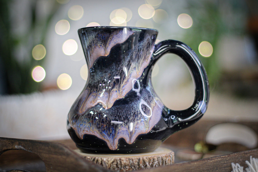 20-C Cosmic Amethyst Grotto Acorn Flared Mug, 18 oz.