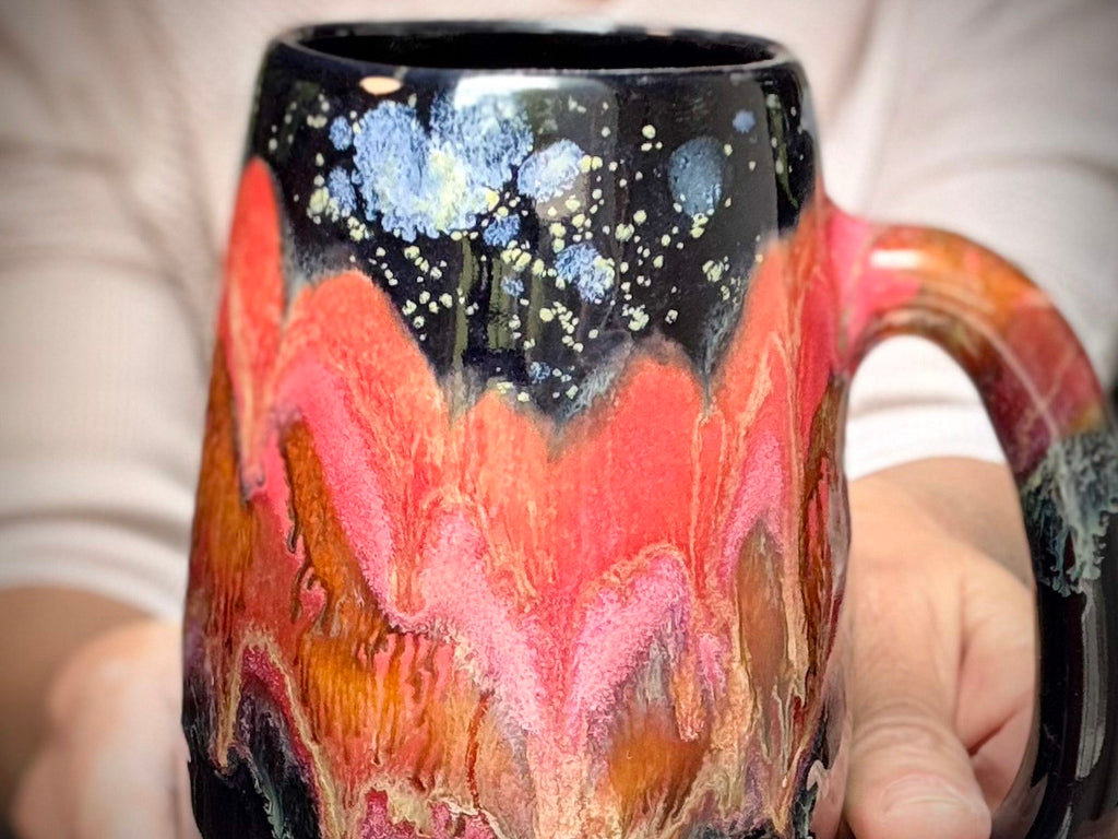 21-B Molten Strata Mug, 23 oz.