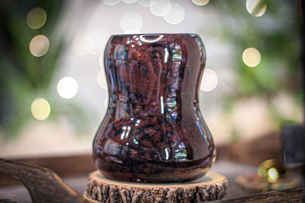 21-C Dragon's Blood Agate Gourd Mug - MINOR MISFIT, 15 oz. - 10% off