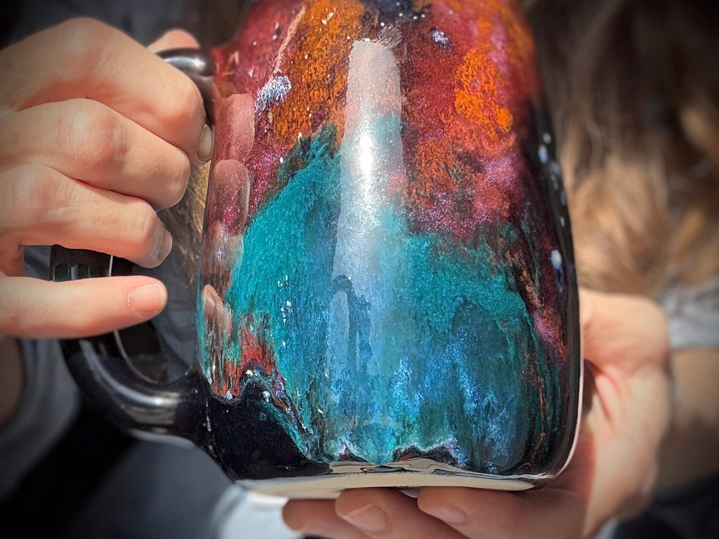 20-E Rainbow Stellar Mug, 20 oz. (This listing is for one mug)